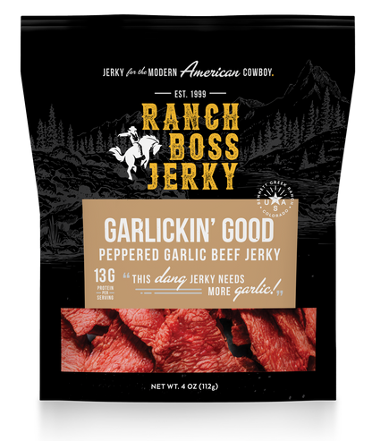 Peppered Garlic Jerky