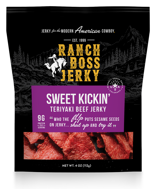 Sweet Kickin' Teriyaki Jerky